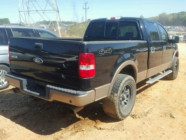 1FTPW14V76FB51920 - 2006 FORD F150 SUPER BLACK photo 4