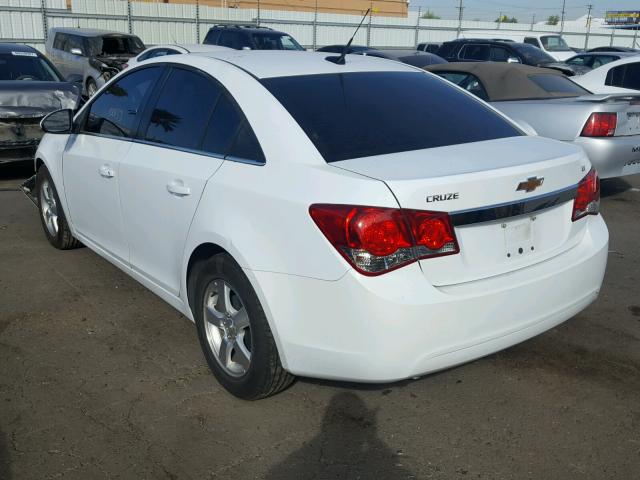 1G1PC5SB9D7100766 - 2013 CHEVROLET CRUZE LT WHITE photo 3