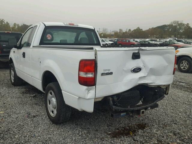 1FTRF12276KB28758 - 2006 FORD F150 WHITE photo 3