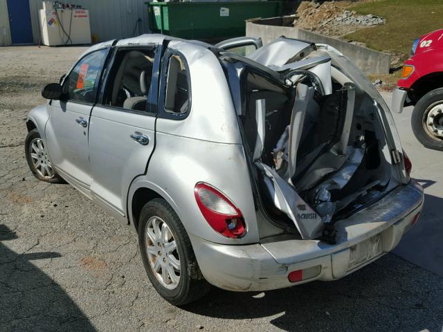 3A8FY68B97T570659 - 2007 CHRYSLER PT CRUISER SILVER photo 3