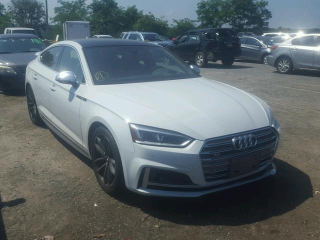WAUC4CF57JA066351 - 2018 AUDI S5 PRESTIG WHITE photo 1