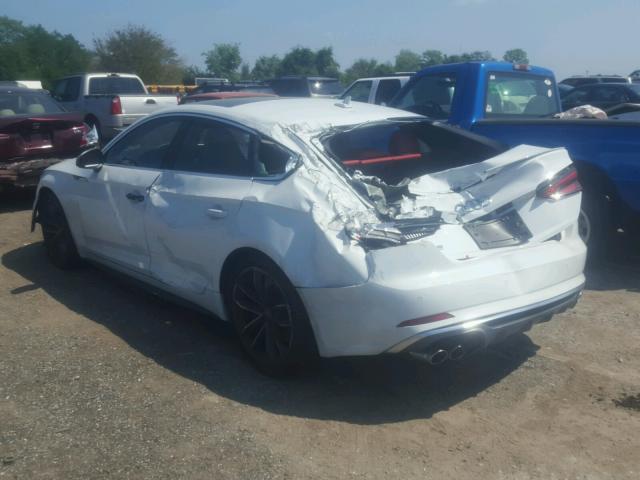 WAUC4CF57JA066351 - 2018 AUDI S5 PRESTIG WHITE photo 3