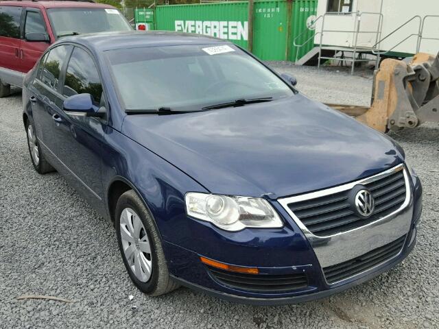 WVWJK73C77P075910 - 2007 VOLKSWAGEN PASSAT BLUE photo 1