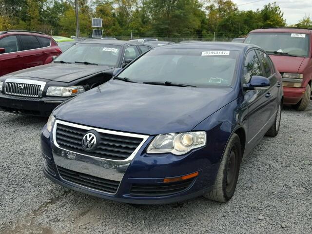 WVWJK73C77P075910 - 2007 VOLKSWAGEN PASSAT BLUE photo 2