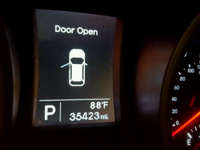 5XYZT3LB7GG368077 - 2016 HYUNDAI SANTA FE S 橙色 照片 8