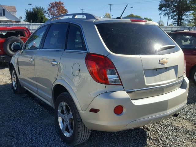 3GNAL3EK5DS602549 - 2013 CHEVROLET CAPTIVA LT BEIGE photo 3