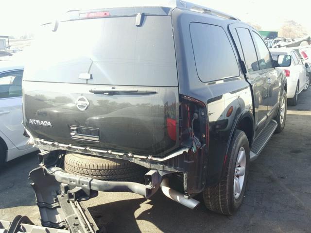 5N1AA0ND5FN600288 - 2015 NISSAN ARMADA SV BLACK photo 4