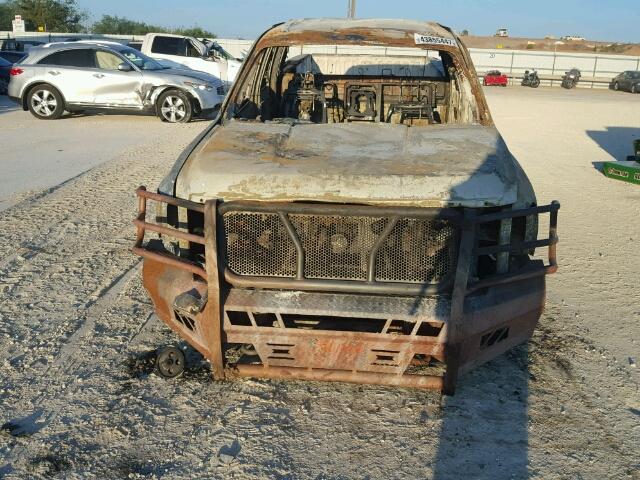 1GC4K0C86CF104457 - 2012 CHEVROLET SILVERADO BURN photo 9