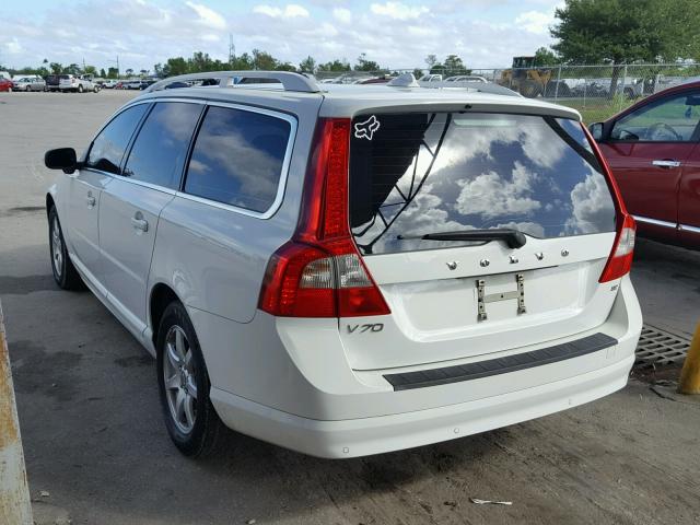 YV1BW982381030742 - 2008 VOLVO V70 3.2 WHITE photo 3