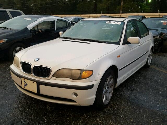 WBAET37423NJ25139 - 2003 BMW 325 I WHITE photo 2