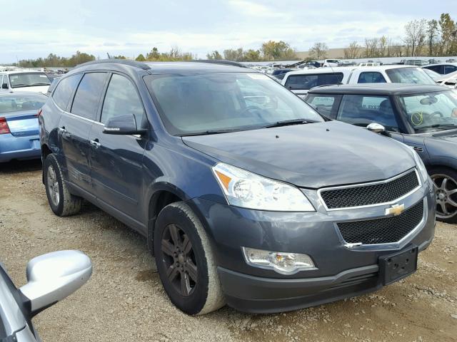 1GNKRGEDXBJ333247 - 2011 CHEVROLET TRAVERSE L GRAY photo 1