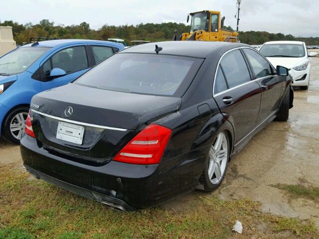 WDDNG7DB7CA429792 - 2012 MERCEDES-BENZ S BLACK photo 4