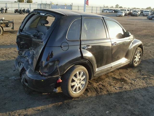 3A4FY58B26T357840 - 2006 CHRYSLER PT CRUISER BLACK photo 4