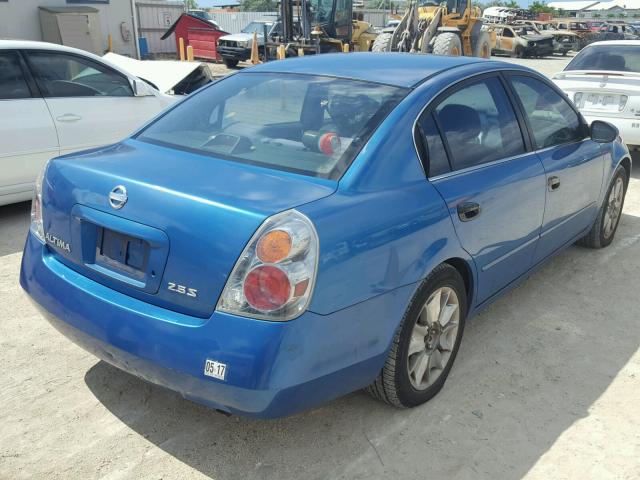 1N4AL11D23C101441 - 2003 NISSAN ALTIMA BLUE photo 4