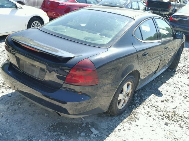2G2WP582161241429 - 2006 PONTIAC GRAND PRIX BLACK photo 4