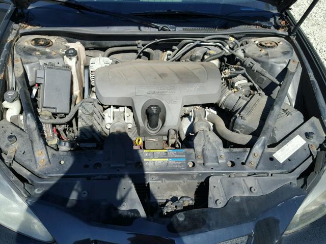 2G2WP582161241429 - 2006 PONTIAC GRAND PRIX BLACK photo 7