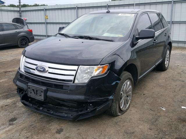 2FMDK49C68BA30464 - 2008 FORD EDGE LIMIT BLACK photo 2