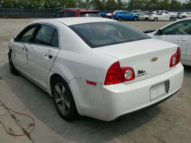 1G1ZC5EU3CF350420 - 2012 CHEVROLET MALIBU 1LT 白色 照片 3