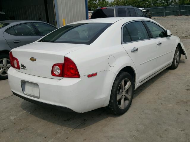 1G1ZC5EU3CF350420 - 2012 CHEVROLET MALIBU 1LT 白色 照片 4