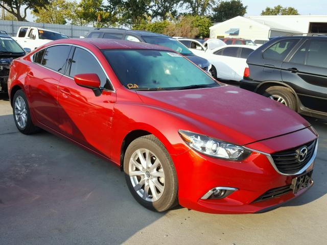 JM1GJ1U5XG1445681 - 2016 MAZDA 6 SPORT RED photo 1