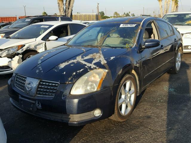 1N4BA41E85C809653 - 2005 NISSAN MAXIMA SE BLUE photo 2