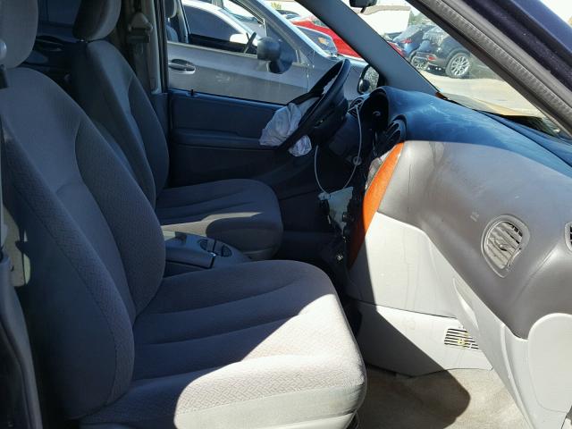 1A4GJ45R17B121008 - 2007 CHRYSLER TOWN & COU BLUE photo 5