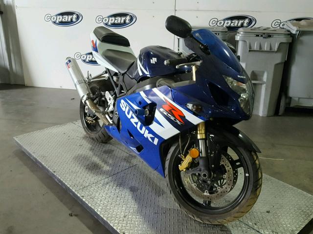 JS1GN7CA642103232 - 2004 SUZUKI GSX-R600 K BLUE photo 1