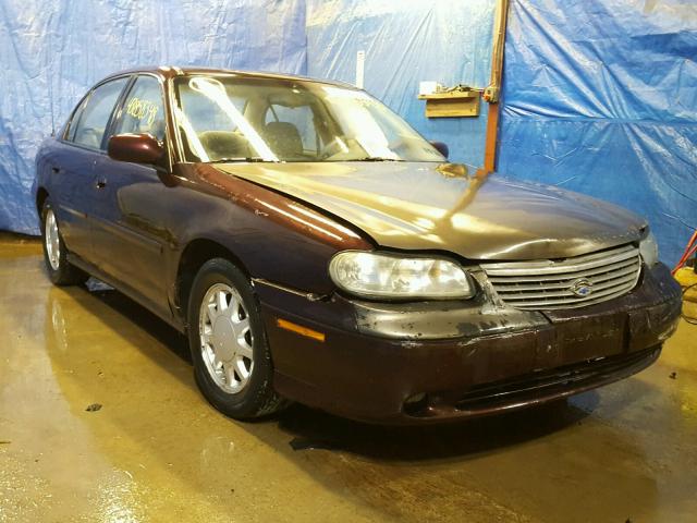 1G1NE52J1X6180390 - 1999 CHEVROLET MALIBU LS მუქწითელი ფოტო 1