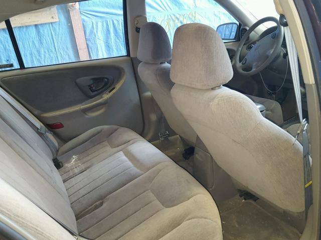 1G1NE52J1X6180390 - 1999 CHEVROLET MALIBU LS მუქწითელი ფოტო 6