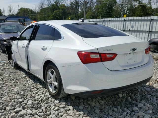 1G1ZB5ST1JF202021 - 2018 CHEVROLET MALIBU LS Ağ foto 3