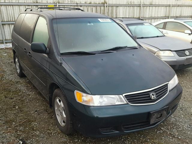 2HKRL1860YH506956 - 2000 HONDA ODYSSEY EX GREEN photo 1