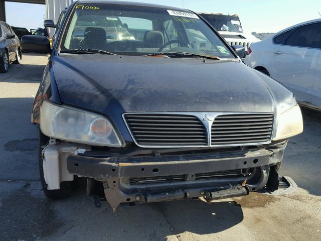 JA3AJ26E03U110137 - 2003 MITSUBISHI LANCER ES GRAY photo 9