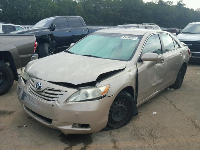 4T1BE46K59U331037 - 2009 TOYOTA CAMRY GOLD photo 2