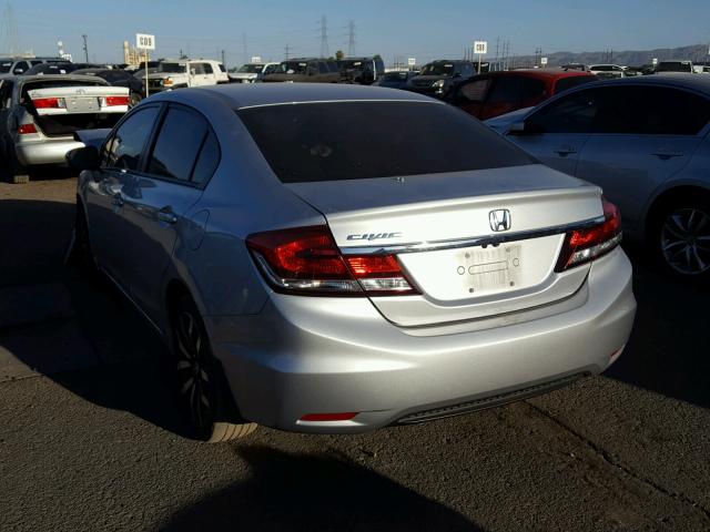 2HGFB2F92FH534211 - 2015 HONDA CIVIC EXL SILVER photo 3