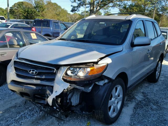 5NMSH13EX7H087673 - 2007 HYUNDAI SANTA FE S SILVER photo 2