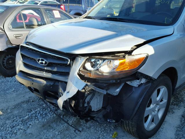 5NMSH13EX7H087673 - 2007 HYUNDAI SANTA FE S Gümüş foto 9
