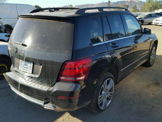 WDCGG5HB7DF942539 - 2013 MERCEDES-BENZ GLK 350 BLACK photo 4