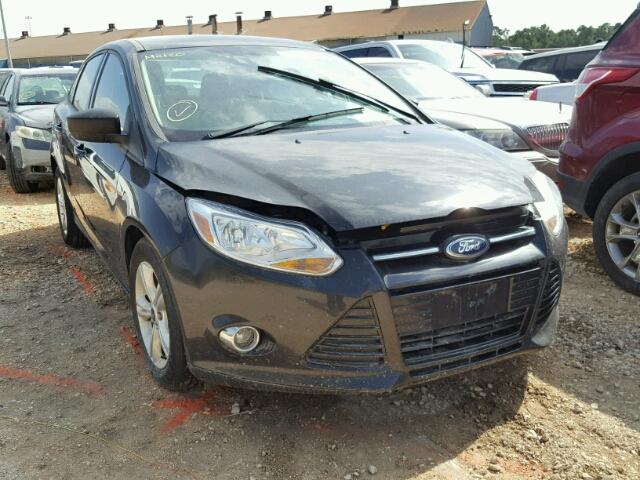 1FAHP3F22CL304125 - 2012 FORD FOCUS BLACK photo 1