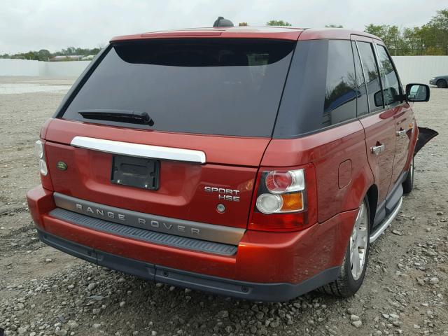 SALSF25496A955213 - 2006 LAND ROVER RANGE ROVE RED photo 4