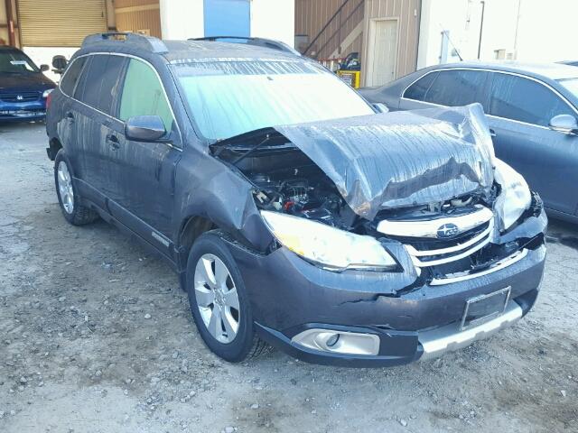 4S4BRBLC7B3311678 - 2011 SUBARU OUTBACK GRAY photo 1