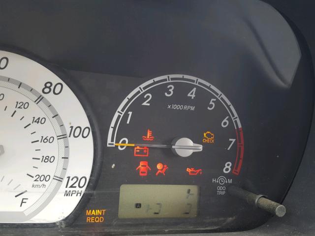 JTKKT624850090713 - 2005 TOYOTA SCION XA ნაცრისფერი ფოტო 8