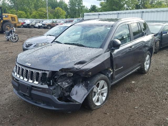 1C4NJDBB1HD173507 - 2017 JEEP COMPASS SP CHARCOAL photo 2