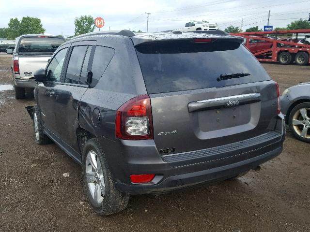 1C4NJDBB1HD173507 - 2017 JEEP COMPASS SP CHARCOAL photo 3