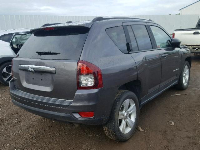 1C4NJDBB1HD173507 - 2017 JEEP COMPASS SP CHARCOAL photo 4