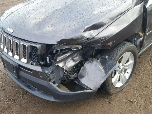 1C4NJDBB1HD173507 - 2017 JEEP COMPASS SP CHARCOAL photo 9