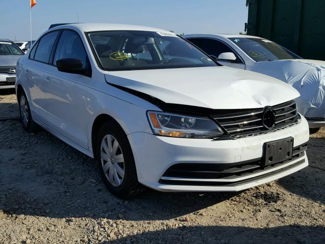 3VW2K7AJ2FM424205 - 2015 VOLKSWAGEN JETTA BASE 白色 照片 1