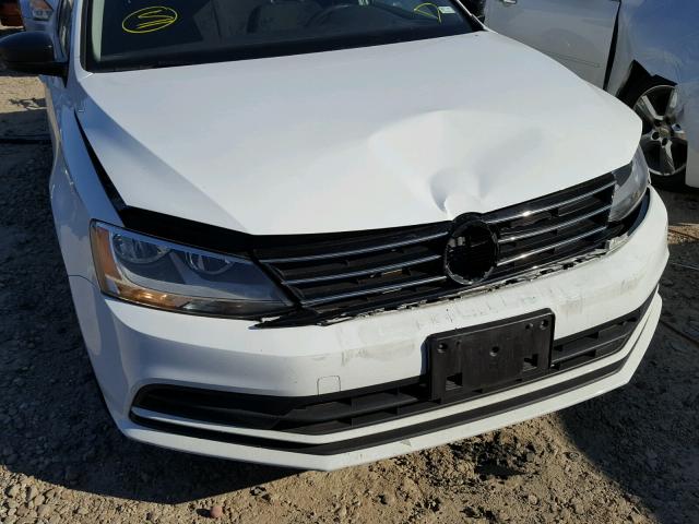 3VW2K7AJ2FM424205 - 2015 VOLKSWAGEN JETTA BASE 白色 照片 9