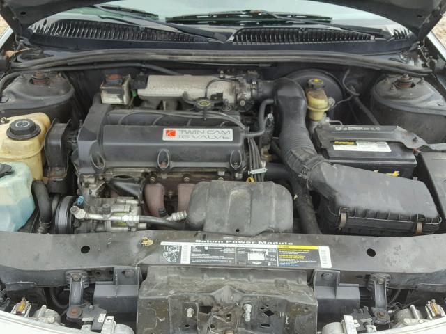 1G8ZY1278XZ210555 - 1999 SATURN SC2 GREEN photo 7