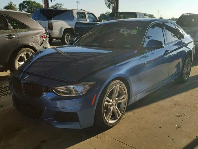 WBA3F9C59DF484029 - 2013 BMW ACTIVEHYBR BLUE photo 2