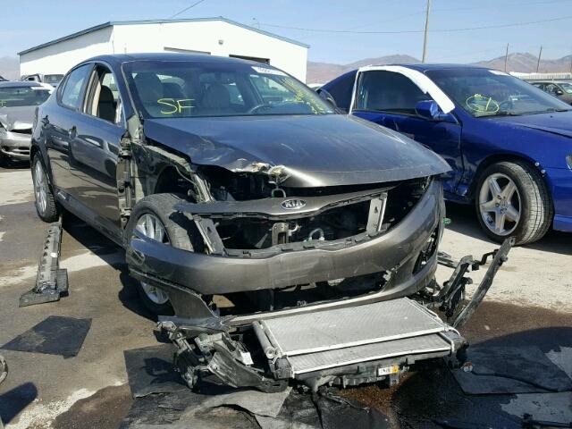 5XXGN4A71FG404161 - 2015 KIA OPTIMA EX CHARCOAL photo 1